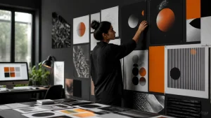 Indian digital marketing editorial image illustrating Graphic Design Trends Shaping Digital Brands in 2026