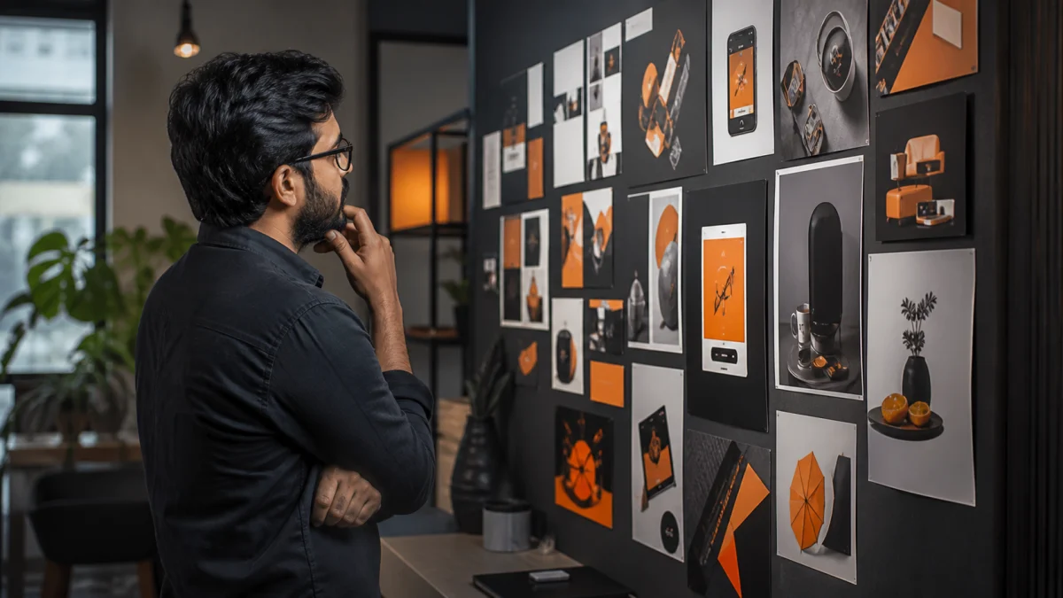 Indian digital marketing editorial image illustrating How Social Media Creative Helps Build a Stronger Brand