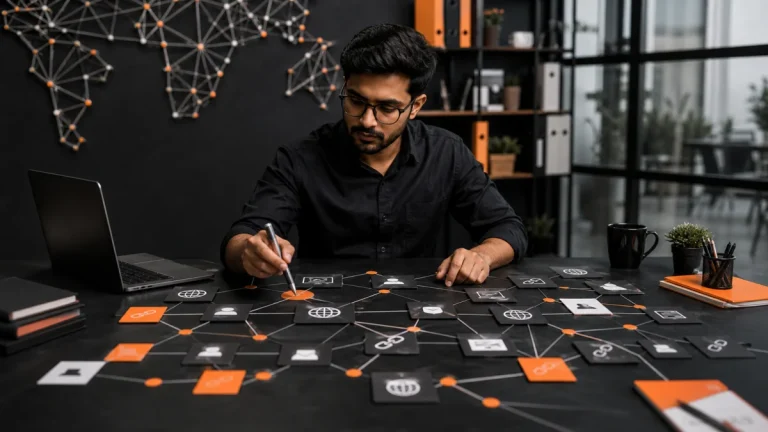 Indian digital marketing editorial image illustrating Is Link Building Still Relevant for SEO in 2026?