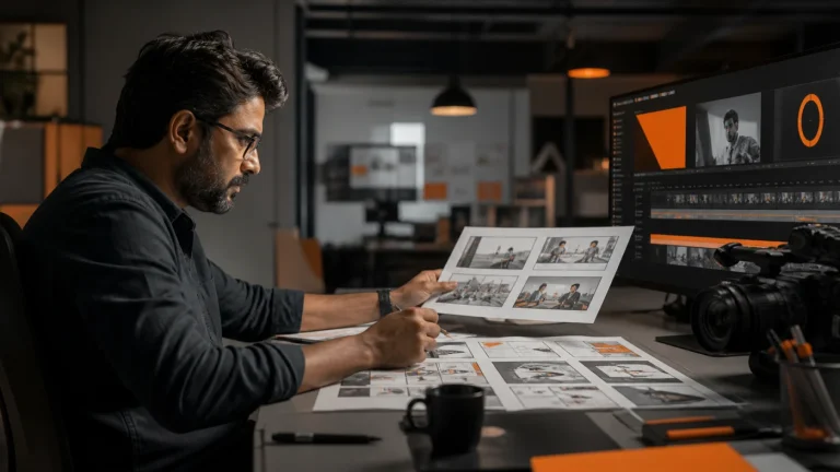 Indian digital marketing editorial image illustrating Complete Guide To Video Advertising