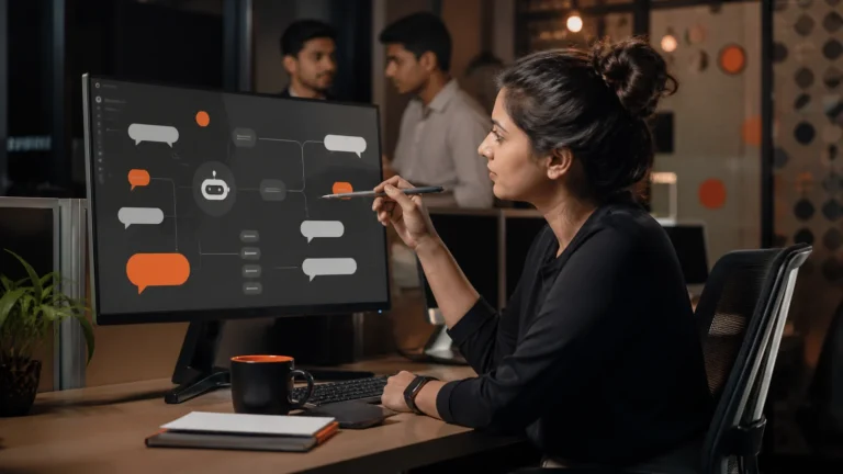 Indian digital marketing editorial image illustrating How Chatbots Are Changing Digital Customer Experience