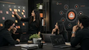 Indian digital marketing editorial image illustrating How a Social Media Marketing Agency Can Strengthen Your Digital Presence