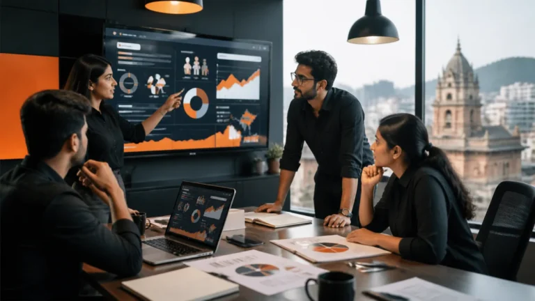 Indian digital marketing editorial image illustrating Best SMO Company In Pune
