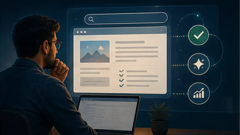 SEO specialist optimising useful content for generative AI search discovery