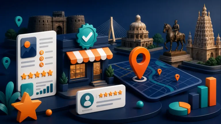 Pune local SEO with Google Business Profile, reviews and location pages